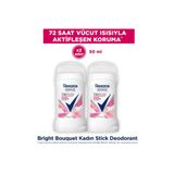 Rexona Advanced Protection Kadın Stick Deodorant Bright Bouquet 50 ml X2