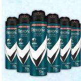 Rexona Black & White Invisible 72 Saat 6 x 150 cm Erkek Sprey Deodorant