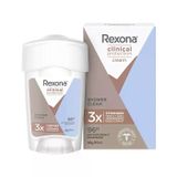 Rexona Clinical Protection Antiperspirant Stick 45 ml Ter Kokusuna Karşı 48 Saate Kadar Koruma Shower Clean