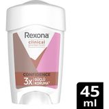 Rexona Clinical Protection Confidence 45 ml Kadın Deodorant