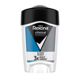 Rexona Clinical Protection Erkek Stick Deodorant Clean Scent 3X Güçlü Koruma 45 Ml