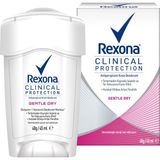 Rexona Clinical Protection Gentle Dry 45 ml Kadın Deo Stick