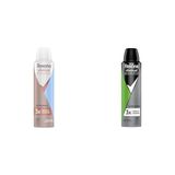 Rexona Clinical Protection Kadın Sprey Deodorant Confidence 150 ml ve Men Clinical Protection Anti-perspirant Erkek Sprey Deodorant Ter Önleyici 150 ml