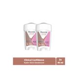Rexona Clinical Protection Kadın Stick Deodorant Confidence 45 ml x2