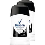 Rexona Invisible On Black White Kadın 2x40 ml Stick Deodorant