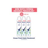 Rexona Kadın Sprey Deodorant Ocean Fresh 200 ml X3