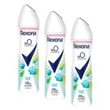 Rexona Kadın Sprey Deodorant Ocean Fresh%0 Alüminyum 150 ml (3 paketi)
