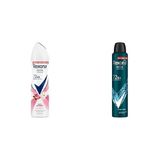 Rexona Kadın Sprey Deodorant Sexy Bouquet 72 Saat Kesintisiz Üstün Koruma 150 ml ve Rexona Men Erkek Sprey Deodorant Xtra Cool 72 Saat Kesintisiz Üstün Koruma 200 ml