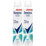 Rexona Kadın Sprey Deodorant Shower Fresh 72 Saat Kesintisiz Üstün Koruma 200 ml (2 paketi)