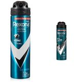 REXONA MEN ADV INV ICE SPR.D5 ve Rexona Men Erkek Sprey Deodorant Kömür Detox 72 Saat Kesintisiz Üstün Koruma 150 ml