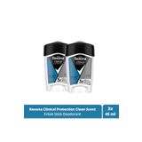 Rexona Men Clinical Protection Erkek Stick Deodorant Clean Scent 3x Güçlü Koruma 45 ml X2