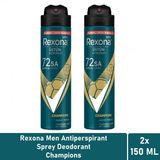 Rexona Men Deodorant Champions 150 ML - 2'li Avantaj Paketi