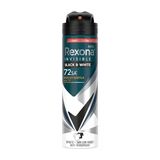 Rexona Men Erkek Sprey Deodorant Invisible Black & White 150 Ml (8'Li Paket)