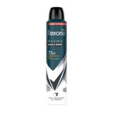 Rexona Men Erkek Sprey Deodorant Invisible Black & White 200 Ml (5'Li Paket)