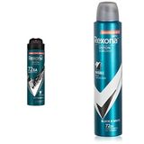 Rexona Men Erkek Sprey Deodorant Kömür Detox 72 Saat Kesintisiz Üstün Koruma 150 ml ve Rexona Men Erkek Sprey Deodorant Invisible Black & White 72 Saat Kesintisiz Üstün Koruma 200 ml