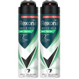 Rexona Men Erkek Sprey Deodorant Natural Fresh Mint 72 Saat Kesintisiz Üstün Koruma 150 ml (2 paketi)