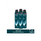 Rexona Men Erkek Sprey Deodorant Xtra Cool 72 Saat Kesintisiz Ustun Koruma 200 Ml X3