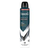 Rexona Men Invisible Black and White 72 Saat Kesintisiz Üstün Koruma 200 ml Erkek Sprey Deodorant