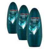 Rexona Men MotionSense Erkek Roll On Deodorant Xtra Cool 50 ml (3 paketi)