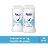 Rexona Motionsense Kadın Stick Deodorant Cotton Dry 40 ml X2