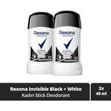 Rexona Motionsense Kadın Stick Deodorant Invisible On Black + White Clothes 40 ml X2