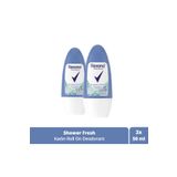 Rexona Shower Fresh 2x50 ml Kadın Roll-On Deodorant