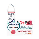 Rexona Shower Fresh Sprey Deodorant 150 ml + Kotex Ultra Normal Avantajlı Paket