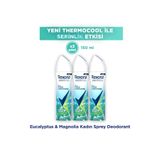 Rexona Thermocool Kadın Sprey Deodorant Eucalyptus & Magnolia 150 ml x3