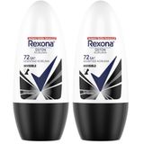 Rexona Üstün Koruma Kadın Roll On Deodorant Invisible 72 Saat Kesintisiz Koruma 50 ml (2 paketi)