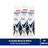 Rexona Üstün Koruma Kadın Sprey Deodorant Invisible 150 ml x3