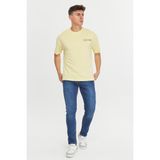 Rey Polo Glendi Erkek Oversize Tişört - Sarı - XL