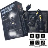 Reycar 2 Adet H4 Soket LED Xenon Far Ampulü 6000K Beyaz 8000LM