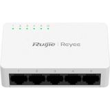 Reyee RG-ES05G-L 5 Portlu, 10/100/1000 Gigabit, Tak Çalıştır Switch, Plastik Kasa
