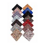 REYHAN (3'lü karışık set) çiçek desenli yumuşak dokulu pamuklu yıpranmaz eşarp(100x100)