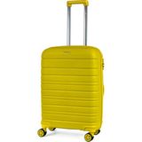 Reymond Luggage Karbon Pp Horizon Serisi Kırılmaz Valiz, Sarı - Orta Boy