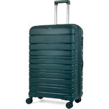 Reymond Luggage Karbon Pp Horizon Serisi Kırılmaz Valiz, Zümrüt Yeşili - Büyük Boy