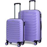Reymond Luggage Lora Pp (Polipropilen) Kırılmaz Valiz, Kabin Boy&büyük Boy - Lila