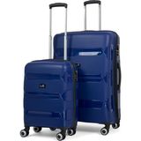 Reymond Luggage Lucas Polipropilen Kırılmaz Valiz, Kabin Boy&büyük Boy - Lacivert
