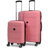 Reymond Luggage Lucas Polipropilen Kırılmaz Valiz, Kabin Boy&büyük Boy - Pembe