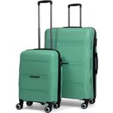 Reymond Luggage Lucas Polipropilen Kırılmaz Valiz, Kabin Boy&büyük Boy - Su Yeşili