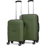 Reymond Luggage Lucas Polipropilen Kırılmaz Valiz, Kabin Boy&orta Boy - Haki