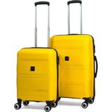Reymond Luggage Lucas Polipropilen Kırılmaz Valiz, Kabin Boy&orta Boy - Sarı