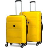 Reymond Luggage Lucas Polipropilen Kırılmaz Valiz, Orta Boy&büyük Boy - Sarı