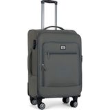 Reymond Luggage Oasis Kumaş Yüzeyli Valiz, Gri - Orta Boy