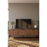 Reyo Falez Royal Tv Sehpası 160 Cm Tv Ünitesi Kapaklı Modern Şık Minimal Salon Konsolu 5090 Atlantik