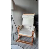 Reyo Home Krem Sallanan Sandalye & Koltuk & Tv Koltuğu