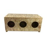 Reyo Kedi Evi Dış Ortam Uygun 3'lü Ahşap Kedi Evi Osb 93X41X39 cm - CAT11
