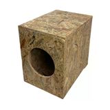 Reyo Kedi Evi Dış Ortam Uygun Ahşap Kedi Evi Osb 43X41x29 Cm - Cat03