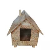 Reyo Kedi Evi Dış Ortam Uygun Ahşap Kedi Evi Osb 46X34x34 Cm - Cat26