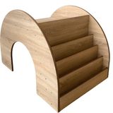 Reyo Micki 2in1 Montessori Kitaplıklı Çalışma Masası 110CM - Naturel